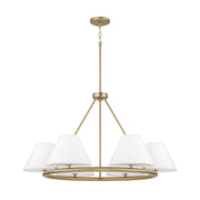 Capital Lighting - 453261MA - Six Light Chandelier - Parson - Matte Brass