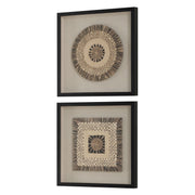 Uttermost - 04367 - Box, S/2 - Intertwine - Satin Black