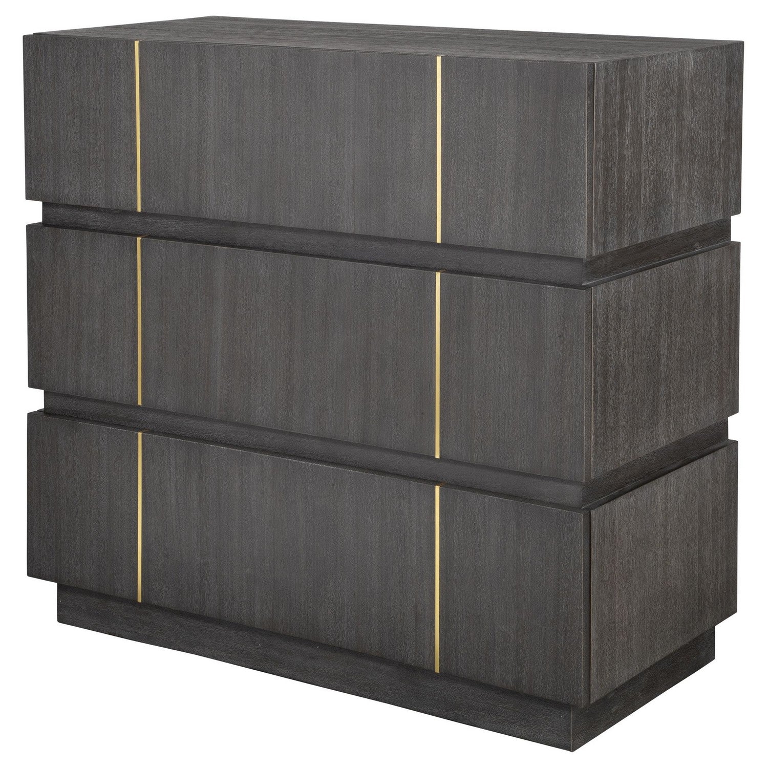 Uttermost - 24286 - Accent Chest - Between The Lines - Dark Walnut
