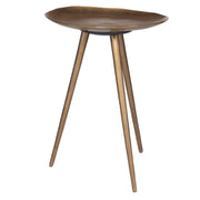 Uttermost - 24938 - Accent Table - Lily Pad - Antique Brass