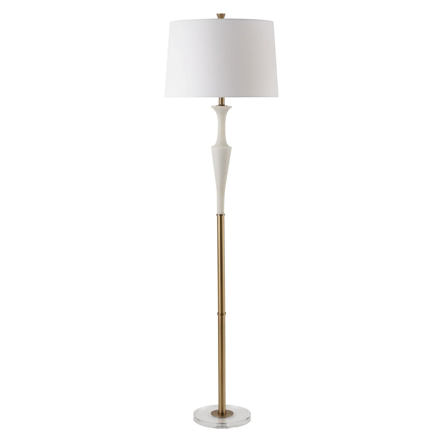 Uttermost - 30344-1 - One Light Floor Lamp - Colette - Antique Brass