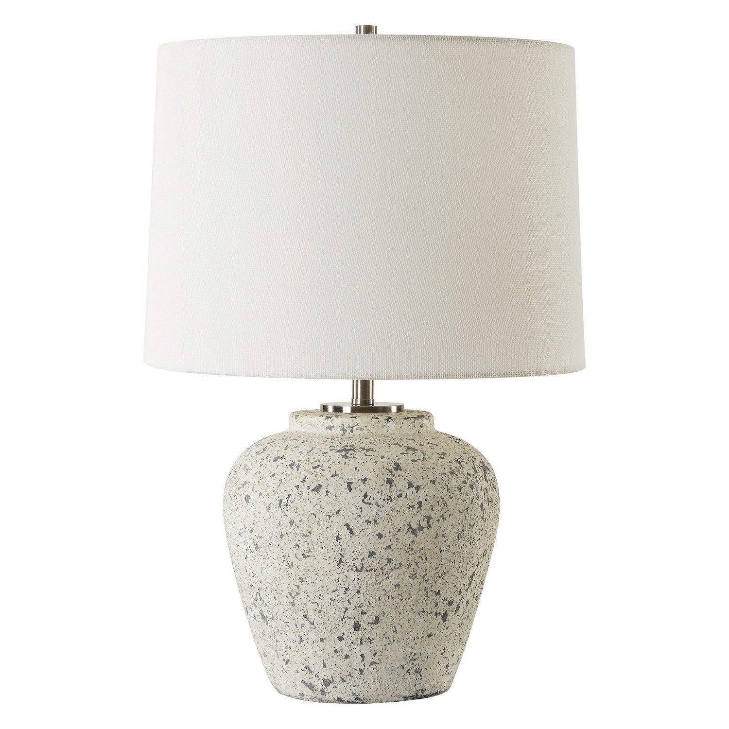 Uttermost - 30369-1 - One Light Table Lamp - Rupture - Brushed Nickel