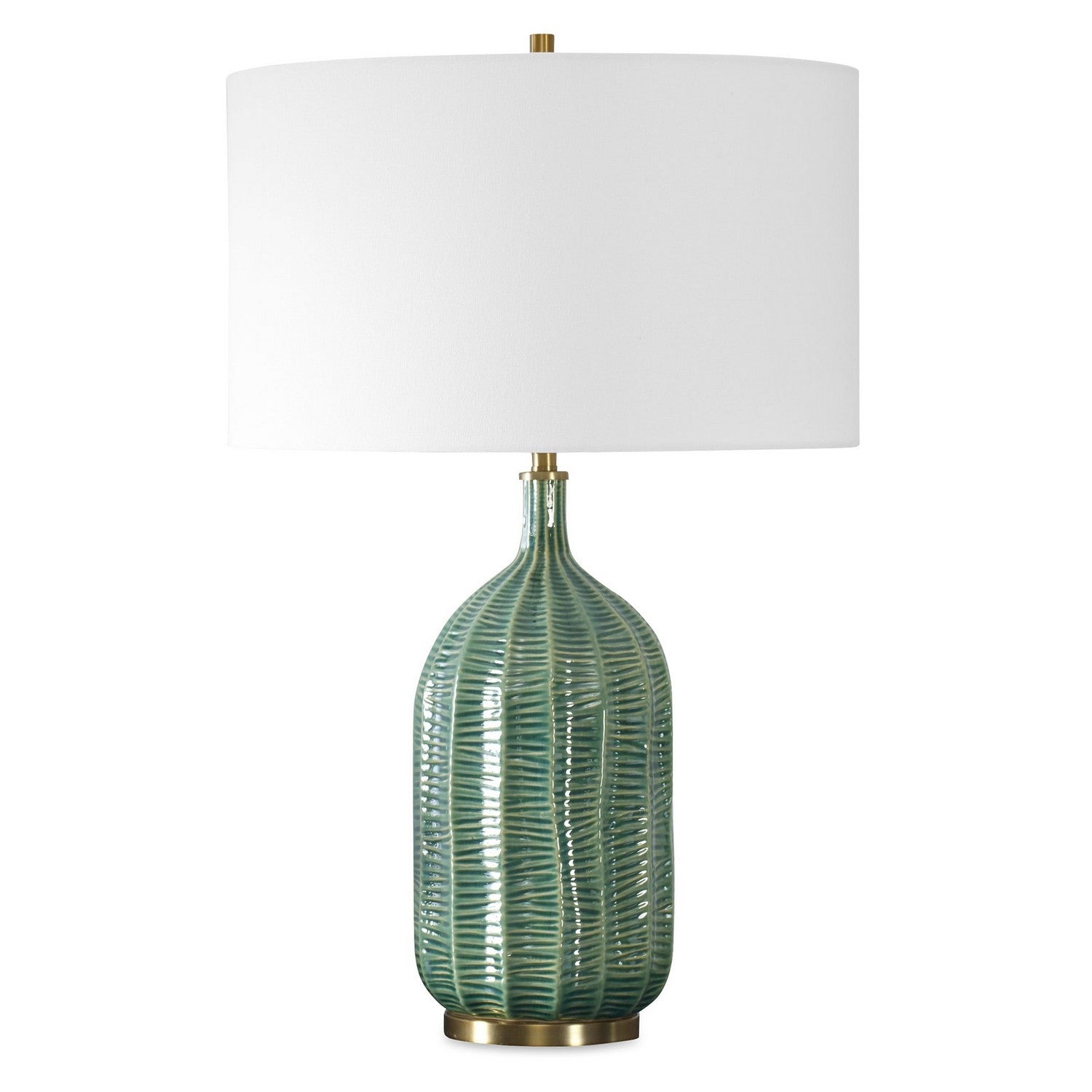 Uttermost - 30378-1 - One Light Table Lamp - Bixby - Antique Brass
