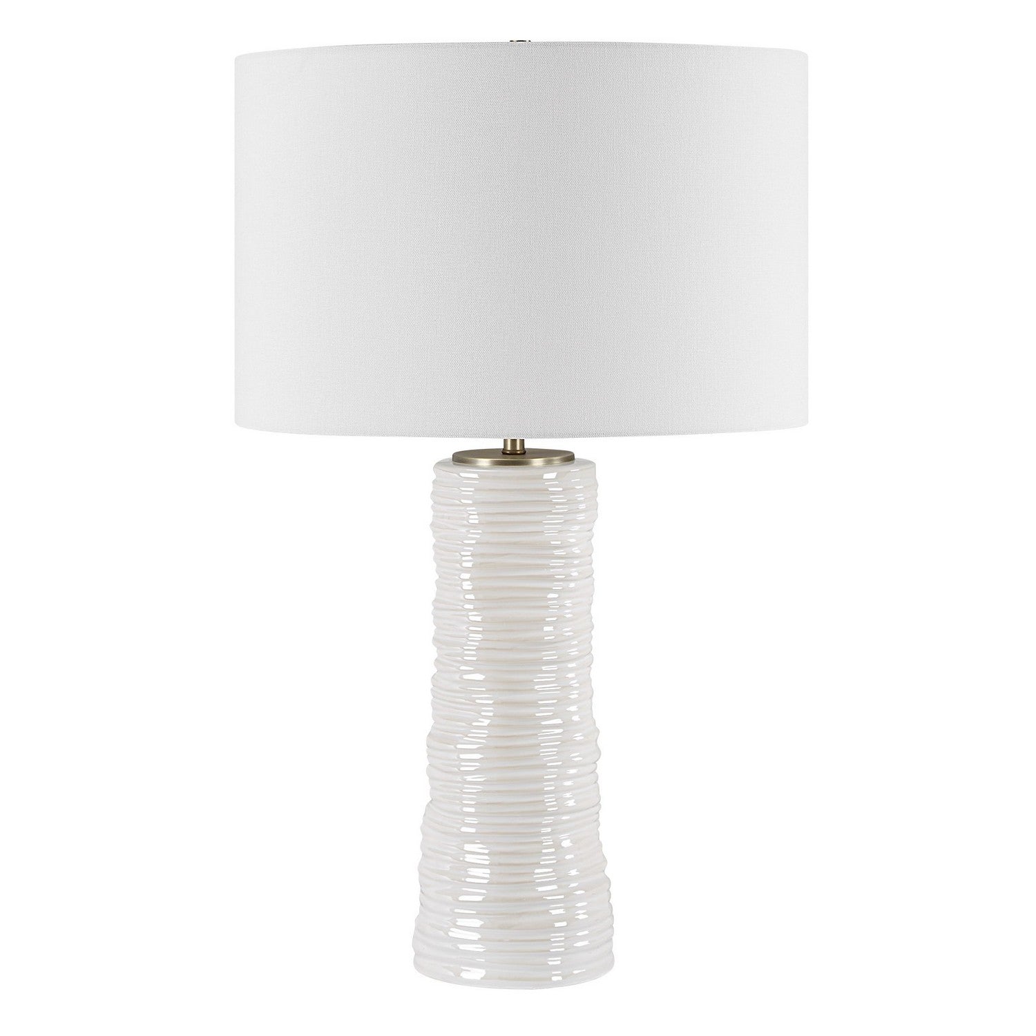 Uttermost - 30388-1 - One Light Table Lamp - Pavlova - Brushed Antique Brass