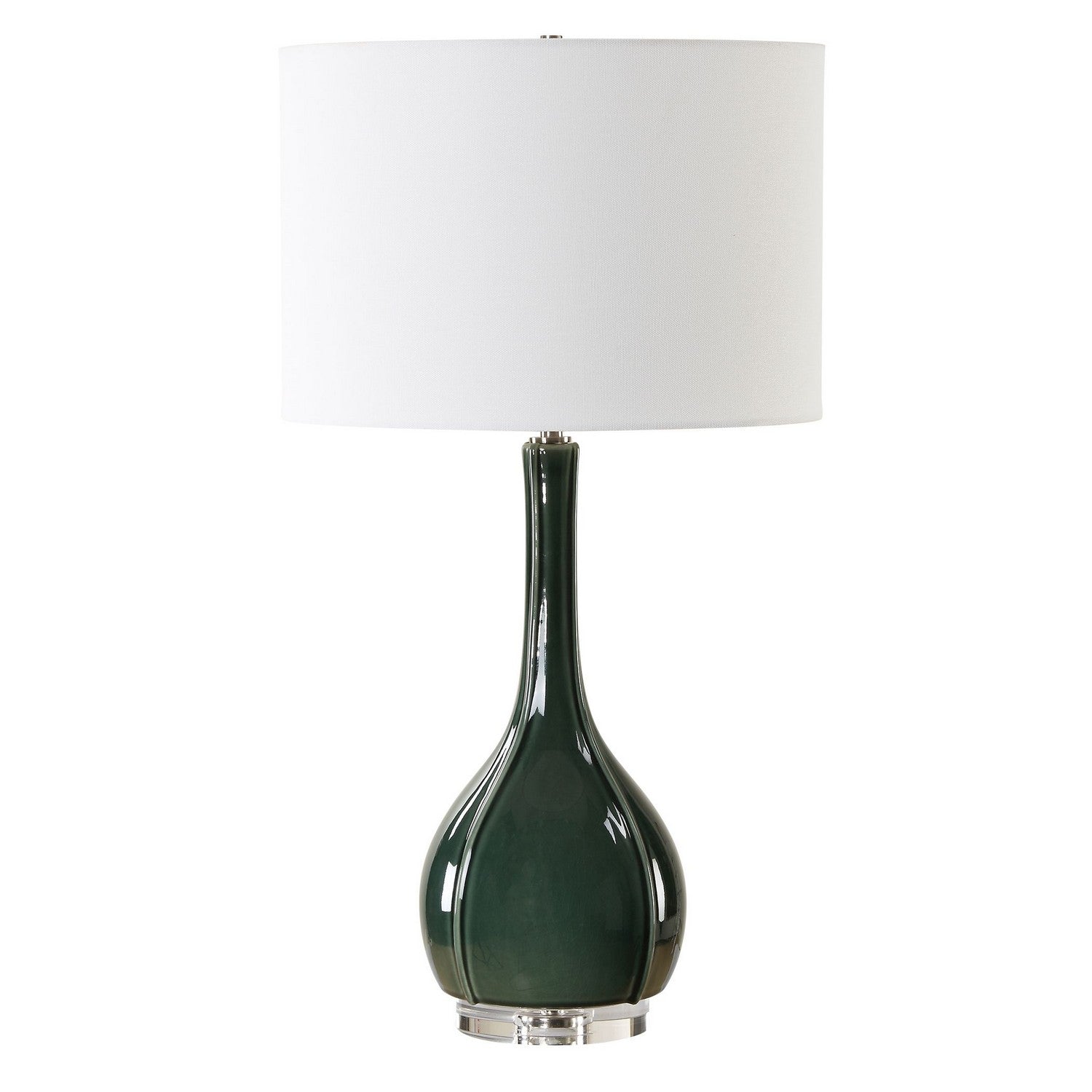 Uttermost - 30395-1 - One Light Table Lamp - Essex - Brushed Nickel