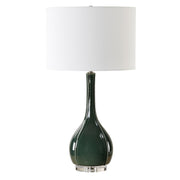 Uttermost - 30395-1 - One Light Table Lamp - Essex - Brushed Nickel