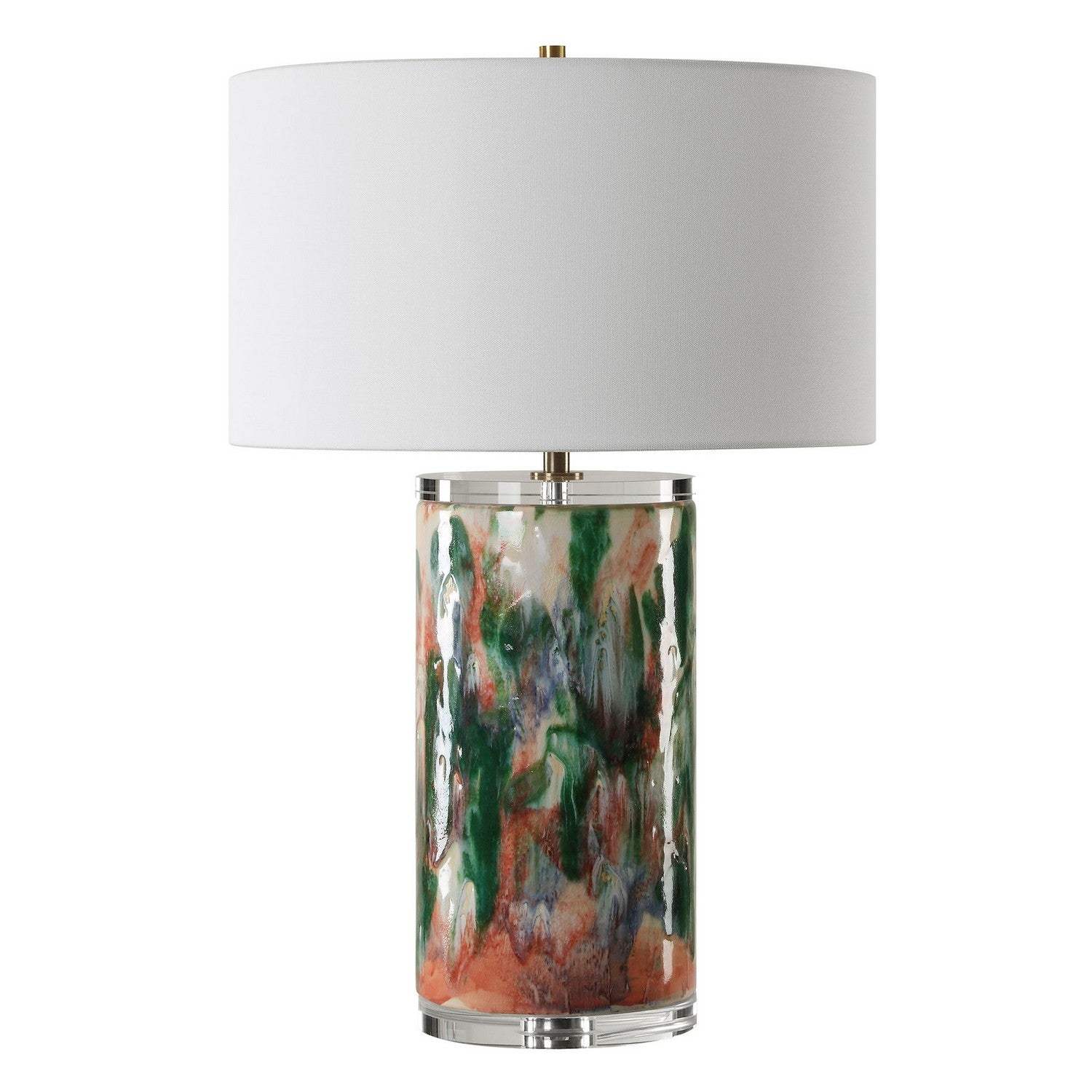 Uttermost - 30398 - One Light Table Lamp - Verdant - Brass