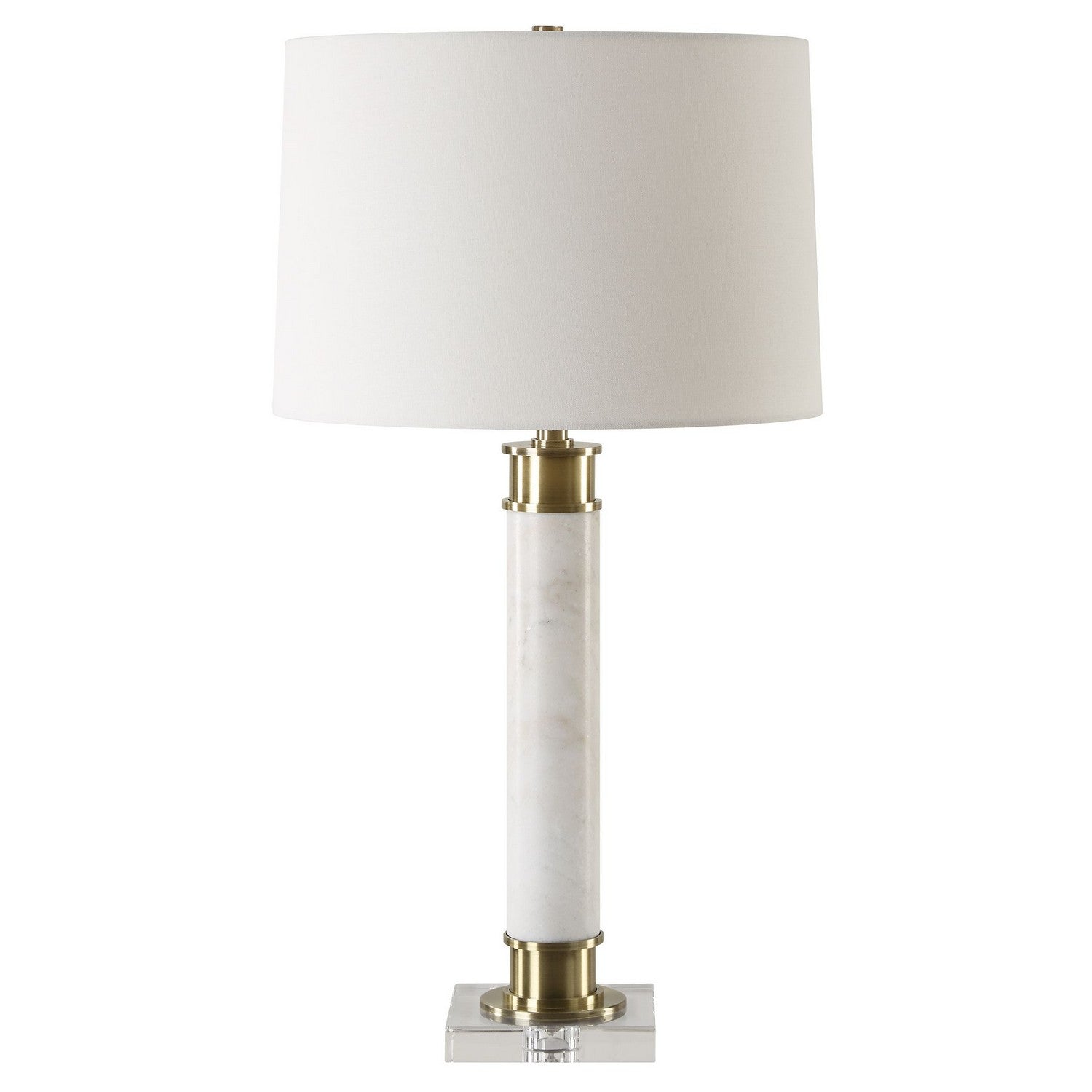 Uttermost - 30401-1 - One Light Table Lamp - Plinth - Antique Brass