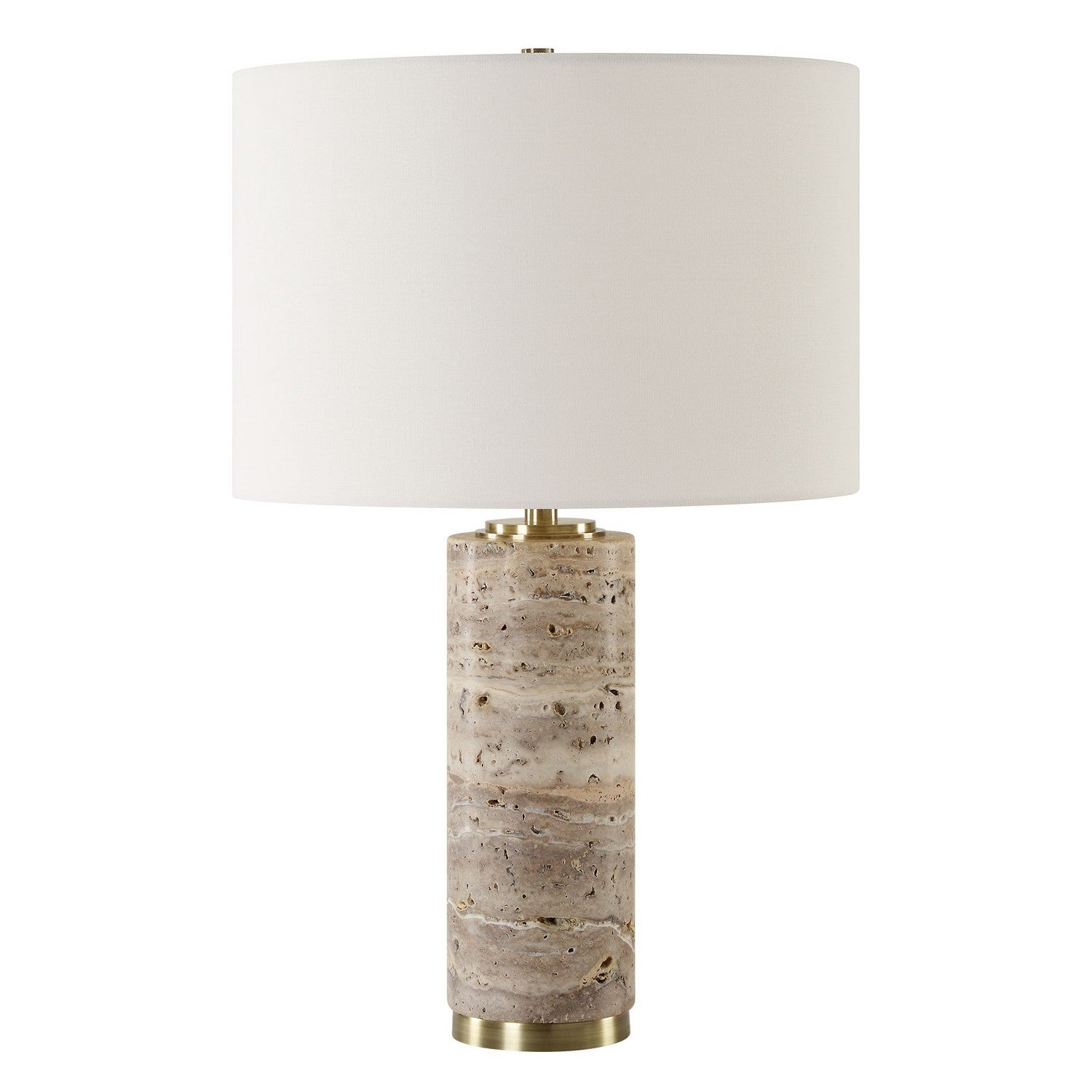 Uttermost - 30403 - One Light Table Lamp - Cortado - Antique Brass