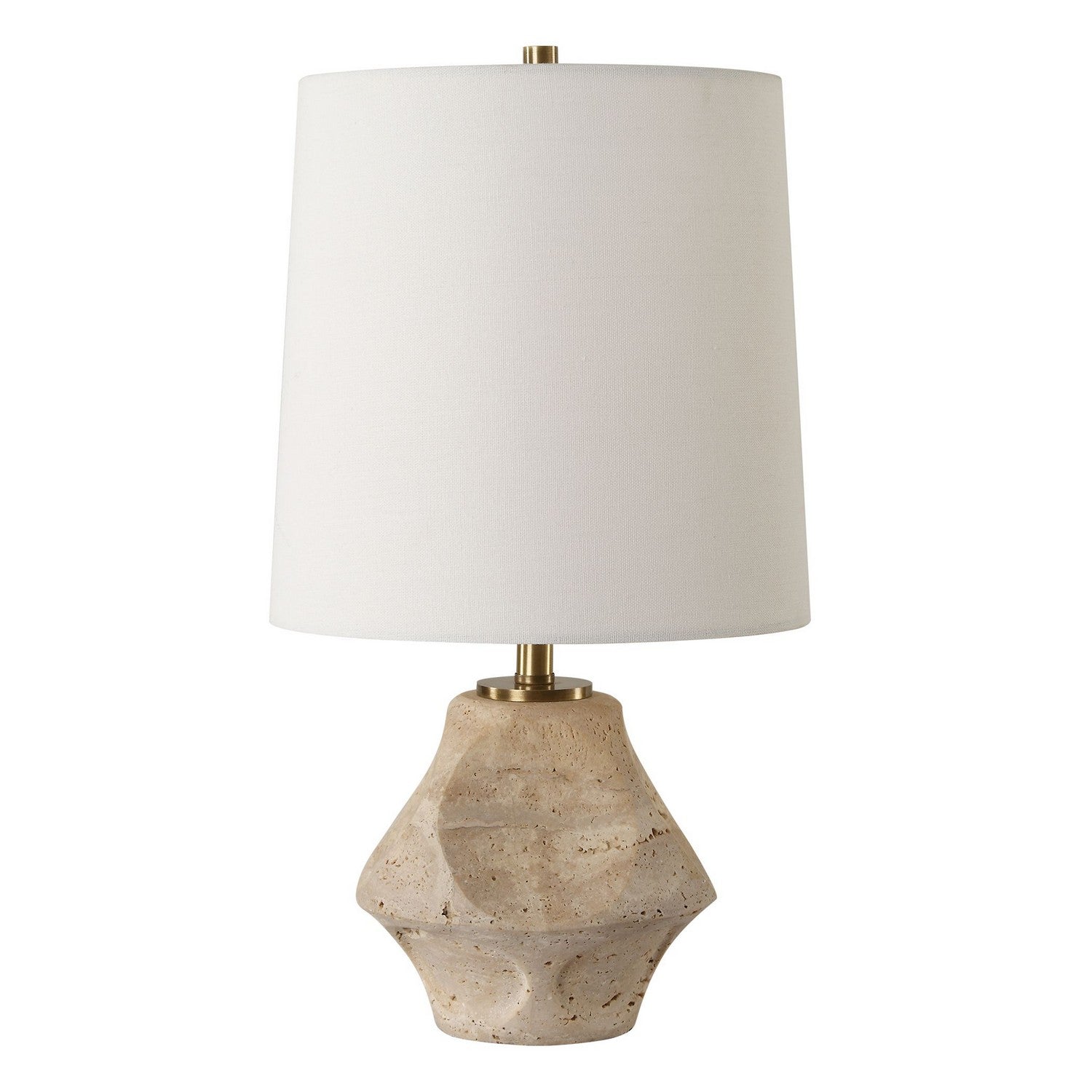 Uttermost - 30414-1 - One Light Accent Lamp - Indent - Antique Brass