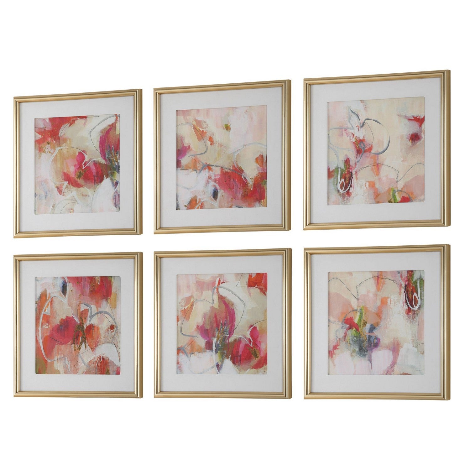 Uttermost - 32340 - Wall Art - Fresh Start - Brushed Gold