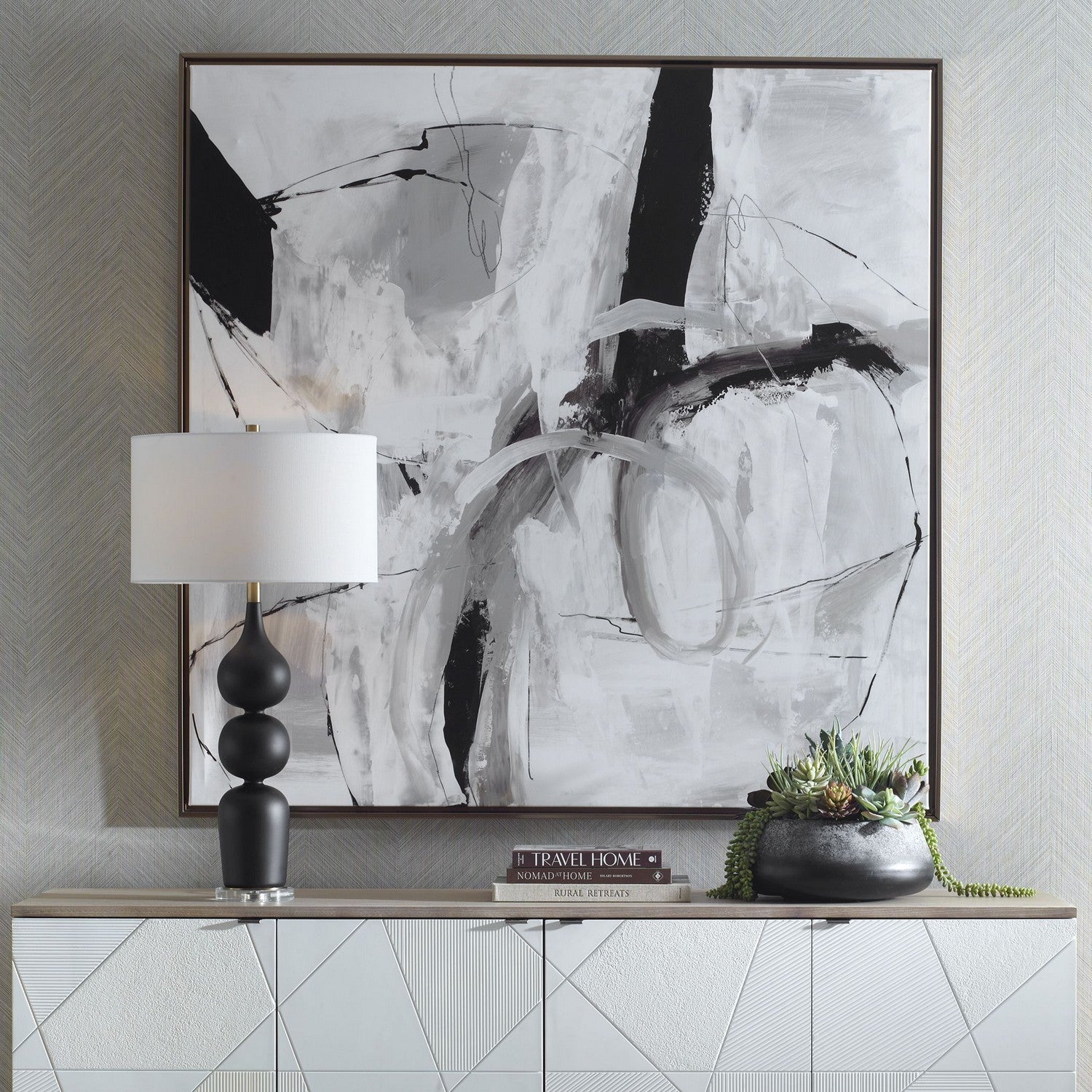 Uttermost - 32360 - Wall Art - Looping - Solid Wood