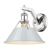 Golden - 3306-1W CH-DB - One Light Wall Sconce - Orwell - Chrome