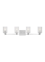 Generation Lighting - GLV1044CH - Four Light Wall / Bath - Lando - Chrome
