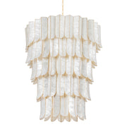 Corbett Lighting - 365-39-VGL - 27 Light Chandelier - Cartagena - Vintage Gold Leaf