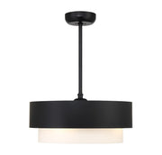 Savoy House - 22-FD-445-89 - Four Light Fan D'Lier - Diana - Matte Black
