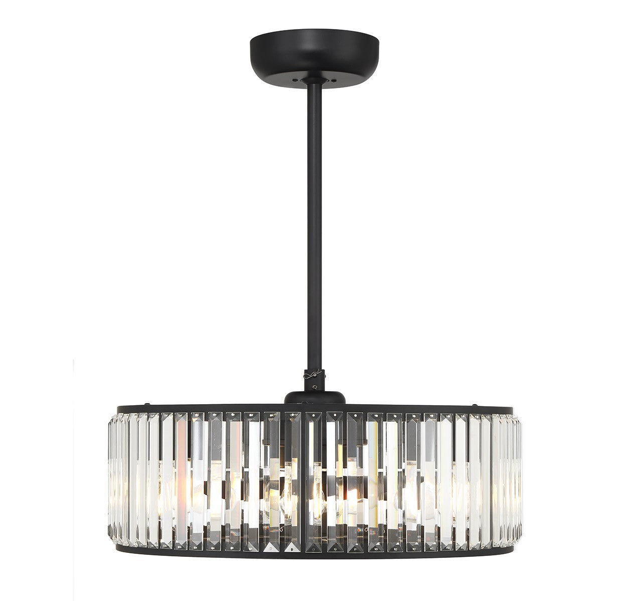 Savoy House - 23-FD-245-89 - Six Light Fan D'Lier - Janus - Matte Black