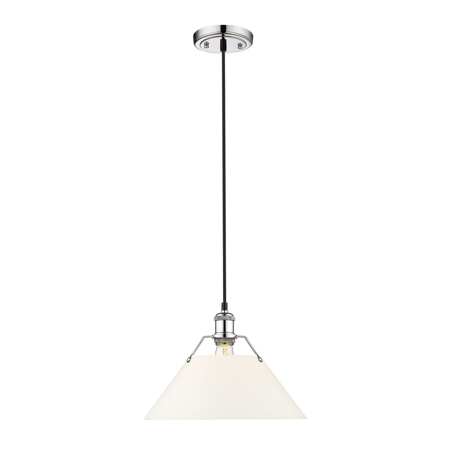 Golden - 3306-L CH-OP - One Light Pendant - Orwell - Chrome
