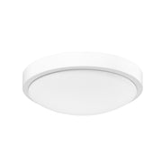 Golden - 9128-FM10 WHT-OP - LED Flush Mount - Gabi - Matte White