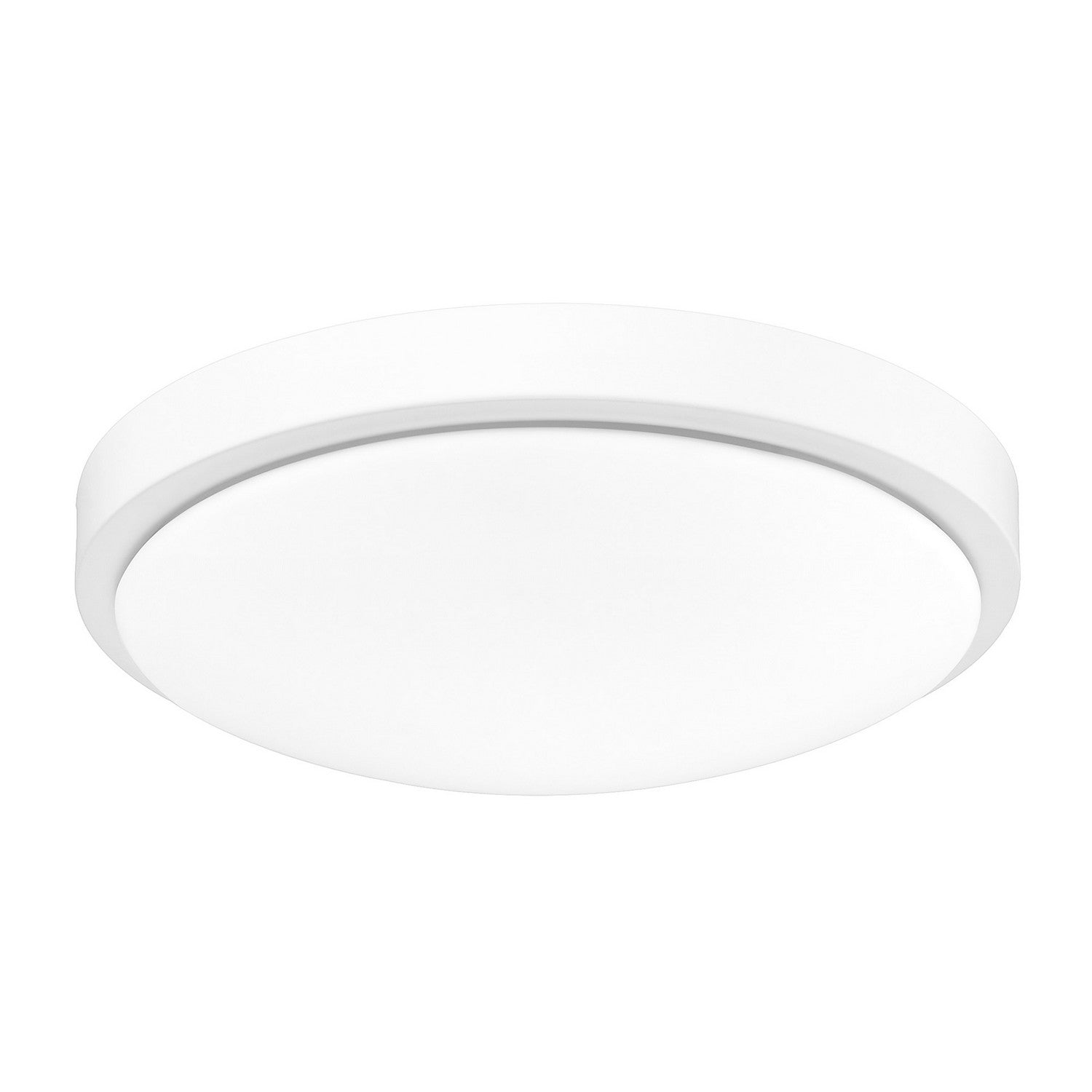 Golden - 9128-FM13 WHT-OP - LED Flush Mount - Gabi - Matte White
