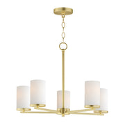 Maxim - 10286SWSBR - Five Light Pendant - Lateral - Satin Brass