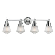 Maxim - 10394PRPC - Four Light Bath Vanity - Hargreaves - Polished Chrome