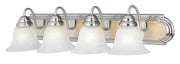 Maxim - 8014MRSN - Four Light Bath Vanity - Essentials - 801x - Satin Nickel
