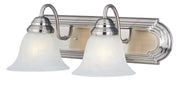 Maxim - 8012MRSN - Two Light Bath Vanity - Essentials - 801x - Satin Nickel