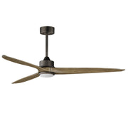 Maxim - 88834CHL - 80" Ceiling Fan - Woodwind - Charcoal Bronze