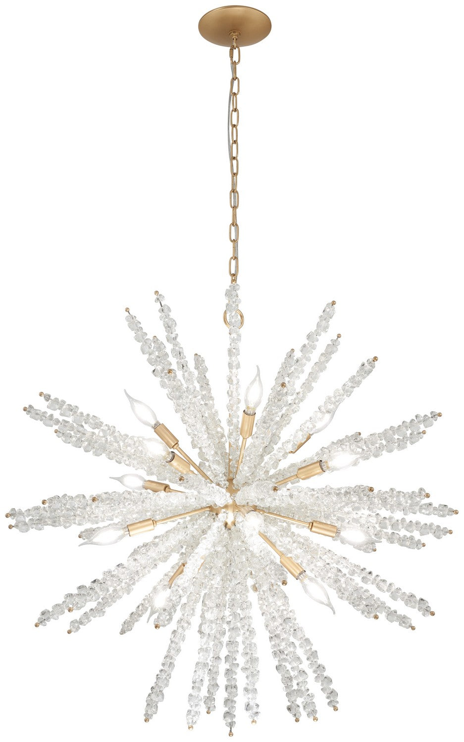 Metropolitan - N1957-760 - 16 Light Pendant - Aisi - Fawn Gold