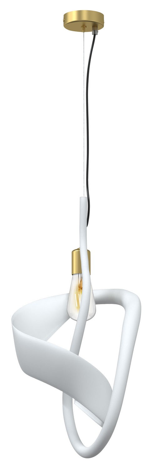 Metropolitan - N9641-W - One Light Pendant - Jaxy - White Frosted Glass