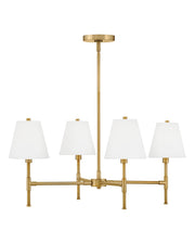 Lark - 83774LCB - LED Chandelier - Beale - Lacquered Brass