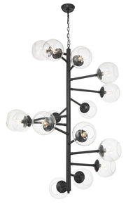 Minka-Lavery - 1894-66A - 15 Light Pendant - Millikan - Coal