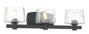 Minka-Lavery - 2233-66A - Three Light Bath Vanity - Drysdale - Black Coal