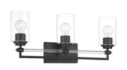 Minka-Lavery - 2643-66A - Three Light Bath Vanity - Binsly - Coal Black