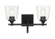 Minka-Lavery - 4002-66A - Two Light Bath Vanity - Antonia - Coal