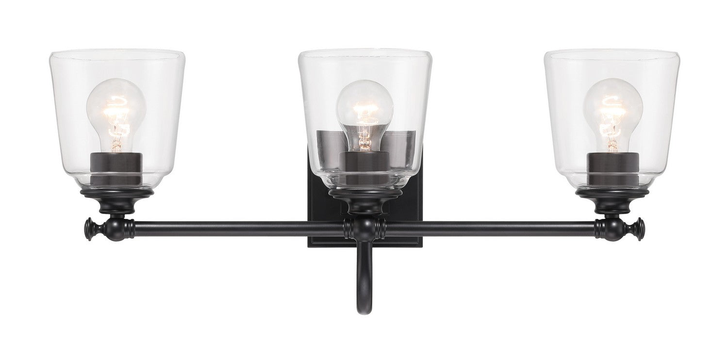 Minka-Lavery - 4003-66A - Three Light Bath Vanity - Antonia - Coal