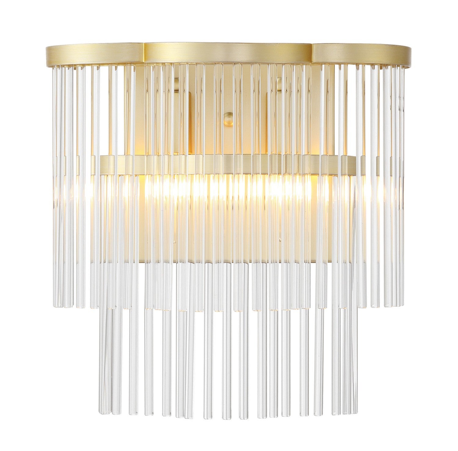 Minka-Lavery - 5452-856 - Two Light Wall Sconce - Azura - Heirloom Brass