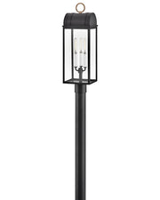 Hinkley - 10661BK-BU - LED Post Mount - Campbell - Black