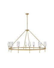 Hinkley - 38259HB - LED Chandelier - Ana - Heritage Brass