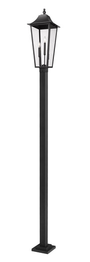 Z-Lite - 5008PHXLS-536P-BK - Three Light Outdoor Post Mount - Gannon - Black