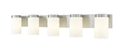 Z-Lite - 746-5V-BN - Five Light Vanity - Burk - Brushed Nickel