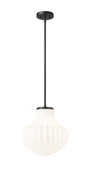 Z-Lite - 7512P13-MB - One Light Pendant - Newbury - Matte Black