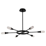 Quorum - 3-6118-15 - LED Chandelier - Sperano - Matte Black