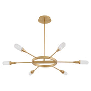 Quorum - 3-6118-40 - LED Chandelier - Sperano - Aged Brass