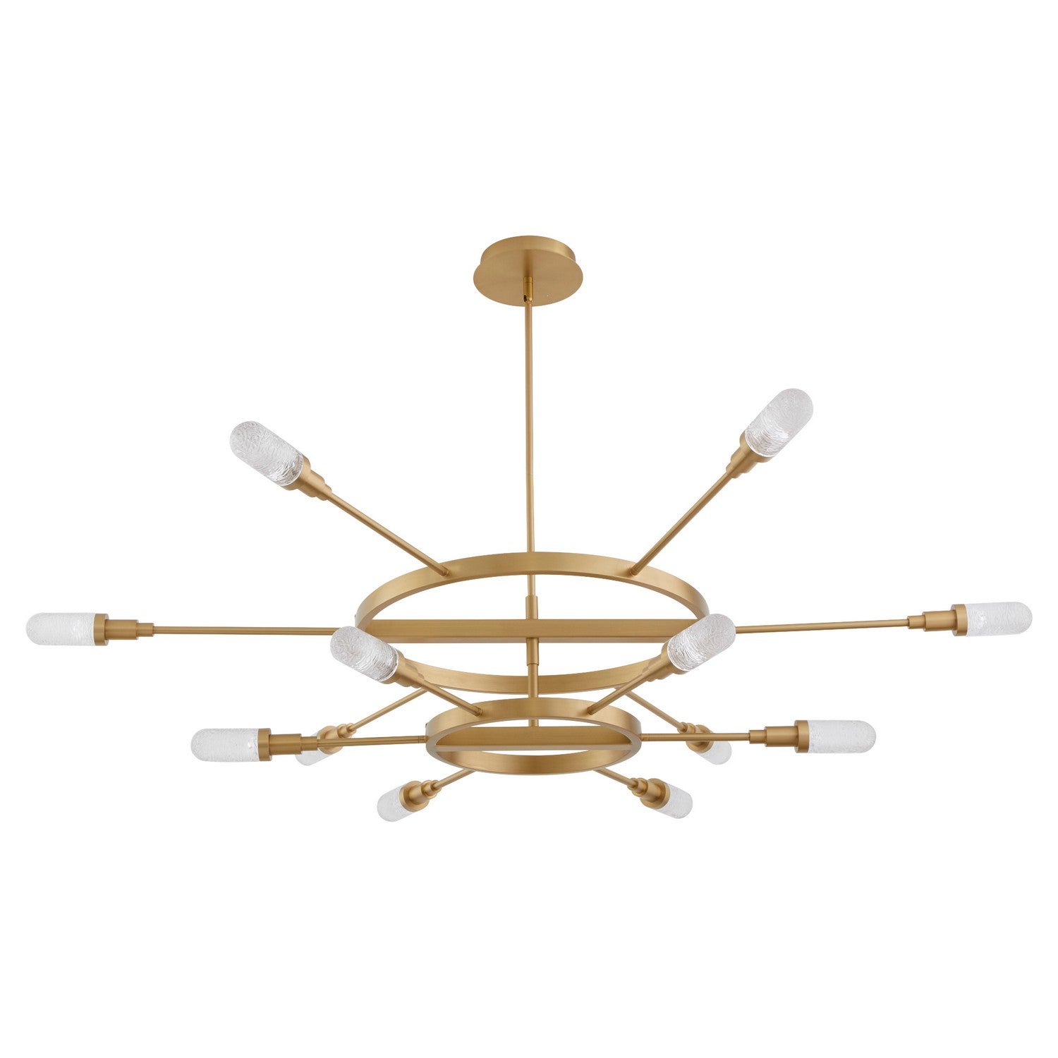 Quorum - 3-6119-40 - LED Chandelier - Sperano - Aged Brass