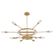 Quorum - 3-6119-40 - LED Chandelier - Sperano - Aged Brass