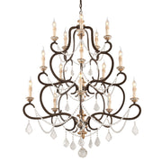 Troy Lighting - F3517-PZ/DG - 15 Light Chandelier - Bordeaux - Parisian Bronze