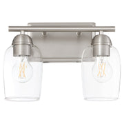 Quorum - 5112-2-65 - Two Light Vanity - Wallinger - Satin Nickel