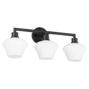 Quorum - 5221-3-59 - Three Light Vanity - Cassini - Matte Black